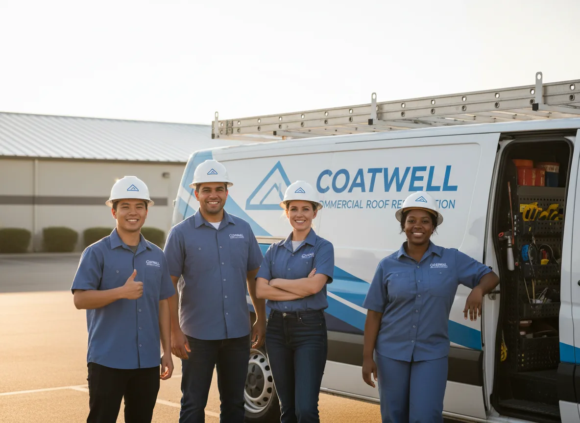 Commercial roof coating company in Manning, IA
